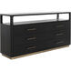 Danette Black Dresser